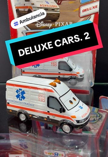 Alfredo: La Ambulancia Deluxe de Cars 2
