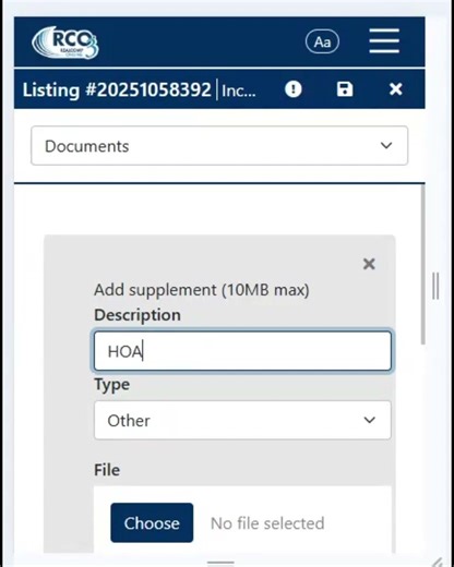 Add Documents to Your Listing from Your Phone — in Under a Minute