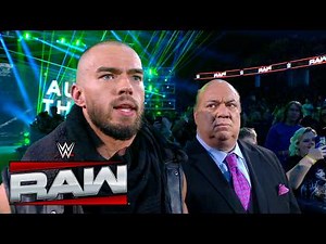 Austin Theory (With Paul Heyman) Entrance: WWE Raw, February 9, 2026