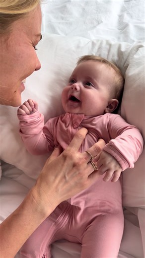 Baby's First Laugh Captured: Precious Moments