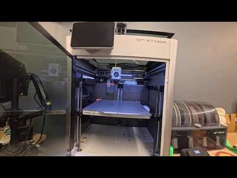 3D Printer Running (Quiet Workshop Sounds)