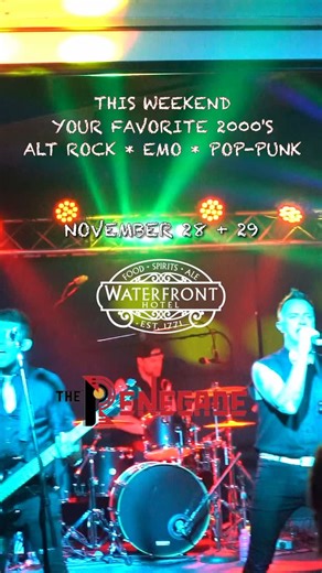 ITS NOT BLACK FRIDAY WITHOUT A LIL EMO We got a double header weekend, rocking our homebase of Baltimore AND our home away from home, NOVA! FRIDAY: We’re back in Fells Point at Waterfront Hotel. Target you’re done shopping, come bring in the unofficial start of the Holiday season with your fave 2000’s rock bangers 🎉🛍️ SATURDAY: Renegade, it’s been a minute! We’re so stoked to be back at one of our fave venues south of the Potomac. We heard dancing and head-banging is the best way to burn calor