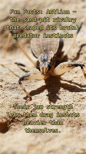 Antlion vs Antlion — the truth behind their sand‑pit feud