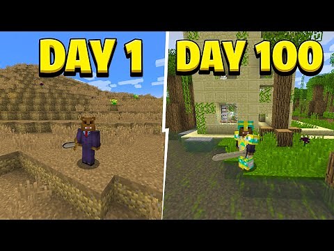 I Survived 100 Days In A Minecraft Apocalypse (Here's What Happened)