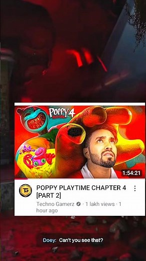 POPPY PLAYTIME CHAPTER 4 [PART 2]|#technogamerz #gaming #horrorgame #shorts #ujjwal #ujjwalgamer