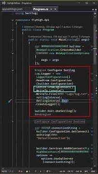 Wiring Up Serilog in Program.cs in ASP.NET Core