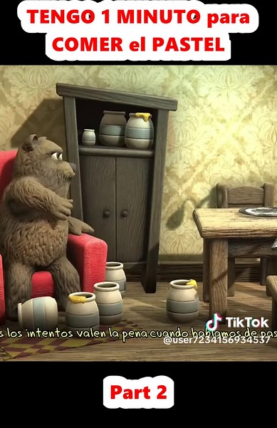TENGO 1 MINUTO para COMER el PASTEL (2)