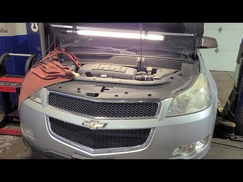 2010 CHEVROLET TRAVERSE NO START AND A/C COMPRESSOR REPLACEMENT