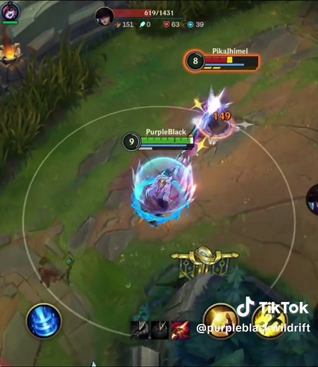 PurpleBlack Wild Rift no TikTok