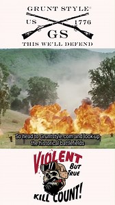 2K views · 57 reactions | This is the first, no holds barred, full on battle of the Vietnam War. This battle was a trendsetter for the air cav – and for the use of overwhelming firepower to hold back wave after wave of determined enemy forces. That’s hot! Visit gruntstyle.com to learn more about our Historic Battlefield Kill Count Series. https://www.gruntstyle.com/pages/historic-battlefields | Grunt Style | Facebook