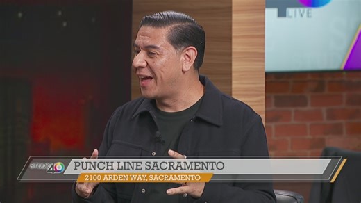 Chris Estrada performing at Punchline