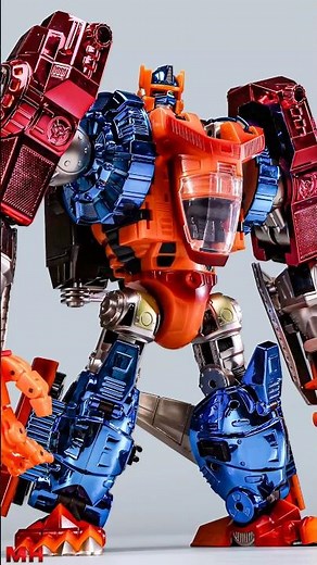 Transformers TransArt BWM-05 Transmetal Optimal Optimus Primal Part 3