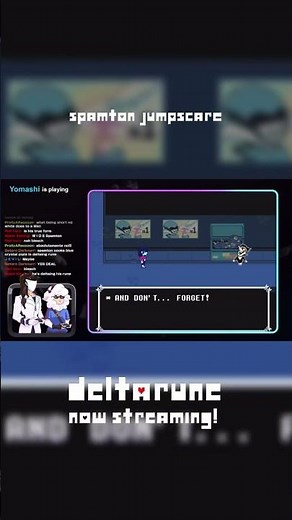 Spamton Jumpscare! #deltarune #deltarunechapter2 #undertale #spamton