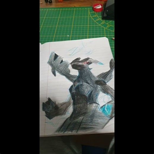 zekrom drawing #drawingno1 #cool #fanart #art #fancreation #awesome #drawing #pokemon #zekrom