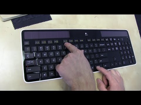 Logitech K750 Solar Powered Cordless Keyboard Unboxing & First Look Linus Tech Tips