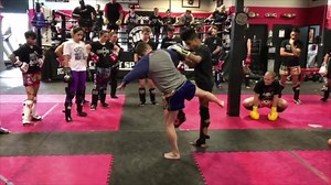 6.9K views · 83 reactions | INCLUDES FIGHT FOOTAGE!! Former world champion Damien Trainor showing an effective technique on how to sweep your opponent's leg which he taught on his seminar at the world famous CSA Gym in Dublin, California, USA.. All techniques Trainor teaches are tried and tested in the ring. | Damien Trainor | Facebook
