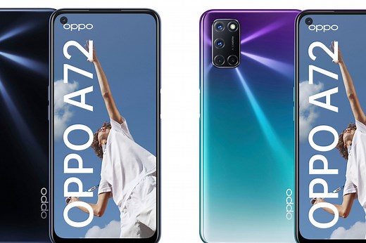 Nuevo OPPO A72: cuatro cámaras traseras y batería de 5.000 mAh en un gama media con pantalla perforada