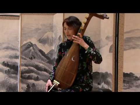 琵琶演奏　「祇園精舎」　～伝統音楽デジタルライブラリー