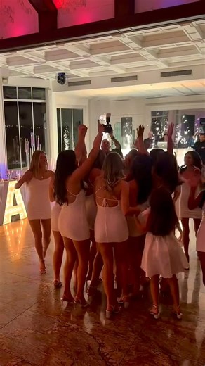 Westmount Country Club on Instagram: "A grand entrance filled with energy, friends cheering, and a night of unforgettable celebration just getting started."