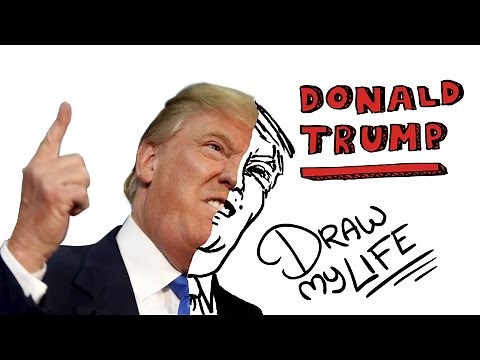 DONALD TRUMP | Draw My Life
