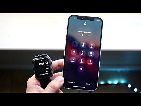 How To Unlock iPhone With Apple Watch!
