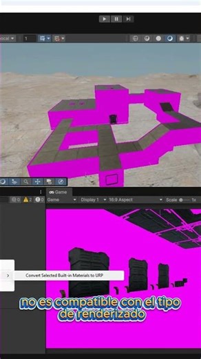 Tip de unity 3 - Materiales Rosas