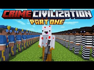 Minecraft But I Join CRIME CIVILIZATION