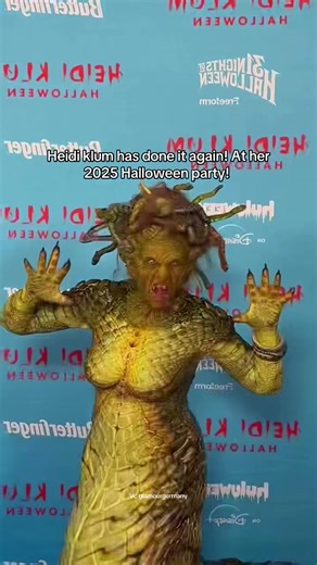 Heidi Klum will always be get 10’s on her Halloween costume🐍 #heidiklum #halloween #halloweencostume #heidiklumhalloween vc: glamourgermany