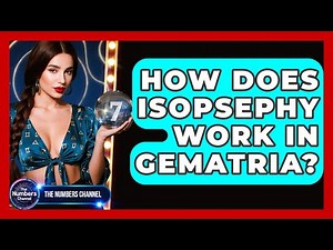 How Does Isopsephy Work In Gematria? - The Numbers Channel
