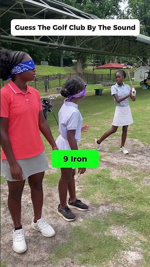 Guess The Golf Club Just By The Sound #funny #family #golfswing #challenge