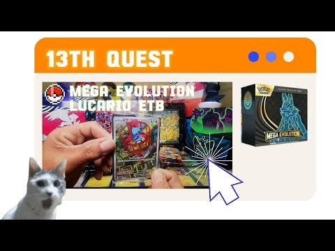 13th Quest Mega Evolution Lucario ETB