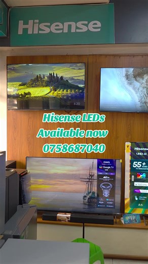 Explora Hisense TVs y Electrodomésticos en Uganda