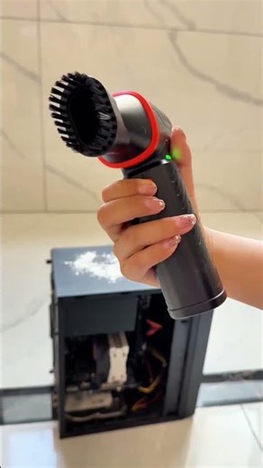 If you don't clean your computer soon, it will be ruined #airduster #lifehack #pccare