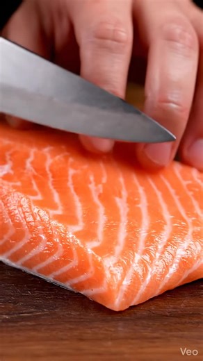 Relaxing ASMR Salmon Cooking Sounds