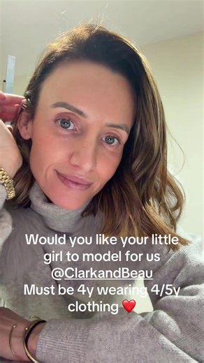 Little Girl Modelling Opportunity with Clark and Beau