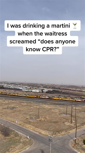 Dark Humour CPR Joke: Martini Emoji Reaction 🍸☠️