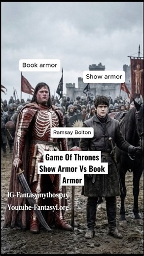 Game Of Thrones: Show Armor vs Book Armor