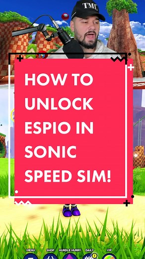 Unlock Espio in Sonic Speed Simulator!