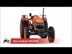 New Kubota MU5501. Japan agricultural tractors