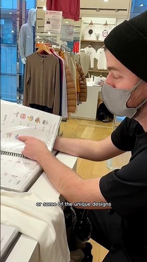 Custom embroidery at Uniqlo Tokyo 🇯🇵 with prices #customization #uniqlo #diy