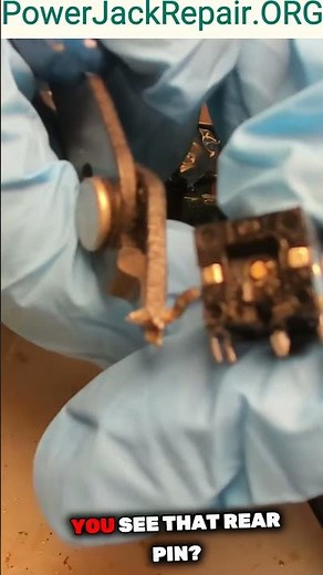 MSI Laptop most common fault power jack repair #laptoprepair #powerjack #laptopfix #chargingport