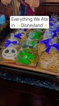 Full list of treats and locations in the description ✨ #disney #snacks #disneyland
