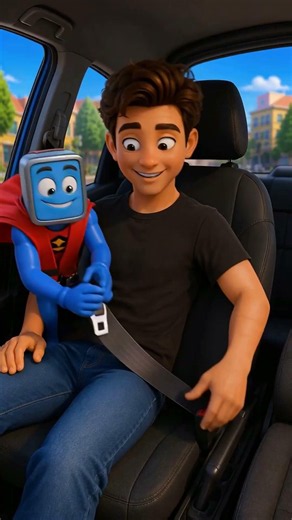 🚗 What's the First Safety Rule in a Car? #kids #safety