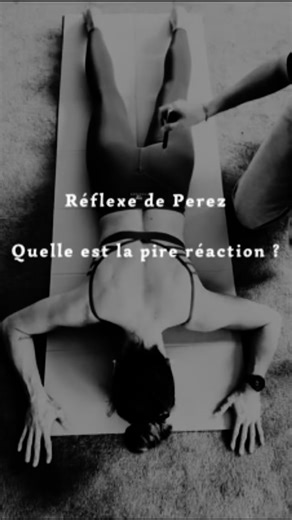 La pire réaction selon toi 😱 ? Tu connais le réflexe de Perez ? Tu as un bel exemple de ce qu’il peut générer chez les gens lorsqu’il n’est pas intégré… Lorsque ce réflexe est hyperactif comme pour les personnes dans la vidéo il peut générer : - des troubles de la posture notamment sur le haut du dos et la nuque - des tensions ou douleurs dans le dos et la nuque - des difficultés à rester assis ou en contact avec un dossier. - de l’hypersensibilité tactile : étiquette, texture de vêtements etc 