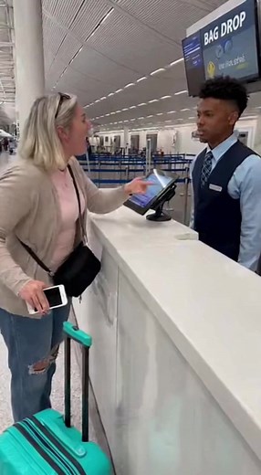 3.5K views · 18 reactions | Airport Karen Screams Because She Refuses to Pay the Luggage Fee ✈️ She packed her whole house and still said the bag should be free ✈️ Who’s gonna tell her every airline charges for this? #karen #airportkaren #airline #funnyreels #chaos | Simply Chaotic Ai | Facebook