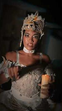 Natalia Rocha as the Bride of the Cemetery - Quadrilha Estrela de São João