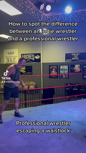 40K views · 308 reactions | How to spot the difference between an indie wrestler and a professional wrestler pt. 4: escaping a waistlock. Thanks to Aaron Williams for helping. #banthesuperkick #fixprowrestling #thelastrealprofessionalwrestler #veteran #WWE #AEW #NJPW #ROH #NXT #Raw #SDLive #wrestling #prowrestling #aewdark #indiewrestling #impactwrestling #nwa #mlw #indiewrestler #iwtv #aewrampage #aewdynamite #nwapowerrr | Jack Vaughn | Facebook