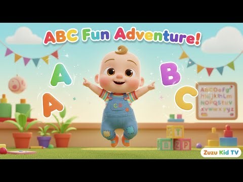 ABC Fun Adventure with Zuzu – Exciting Alphabet & Toddler Learning Nursery Rhyme