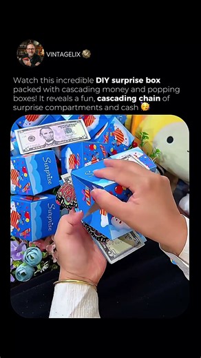 Surprise Money Pull Box Gift Explosion