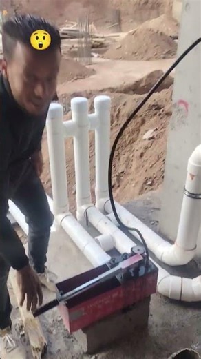 #pvc #testing5bar#drainagetest #construction